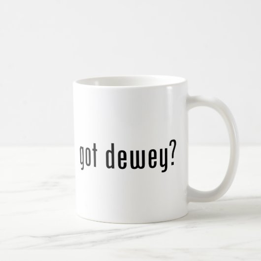 Mug Dewey obtenue ? (Droite)