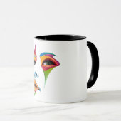 Mug d'expression Abstraite (Devant droit)