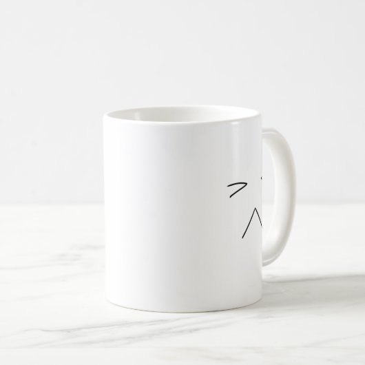 MUG D'EXPRESSION COUPÉE (Devant droit)