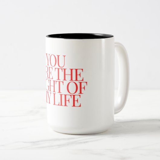 mug d'expressions d'amour (Devant droit)