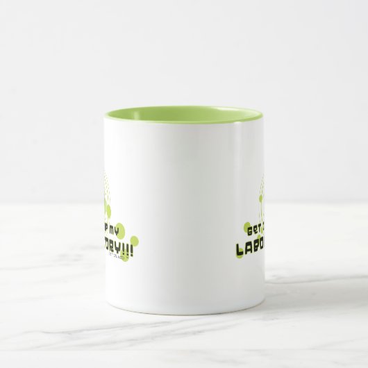 Mug Dexter - Sortez De Mon Laboratoire ! ! ! (Centre)