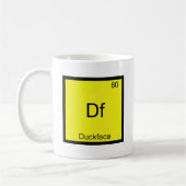 Mug Df - Symbole d'élément de canard visage Mème Drôle (Gauche)