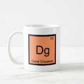 Mug Dg - Cadeau Gratuits Symbole Élément Chimique Mème (Gauche)