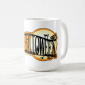 Mug d'Halloween/bannière (Devant droit)