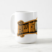 Mug d'Halloween/bannière (Devant gauche)