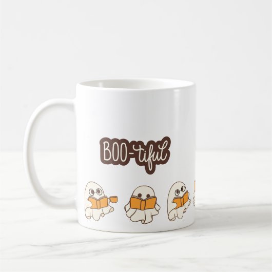 Mug d'Halloween 'BOOTIFUL' mignonne - 11oz (Gauche)