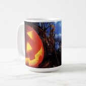 Mug d'Halloween/Citrouille (Devant gauche)