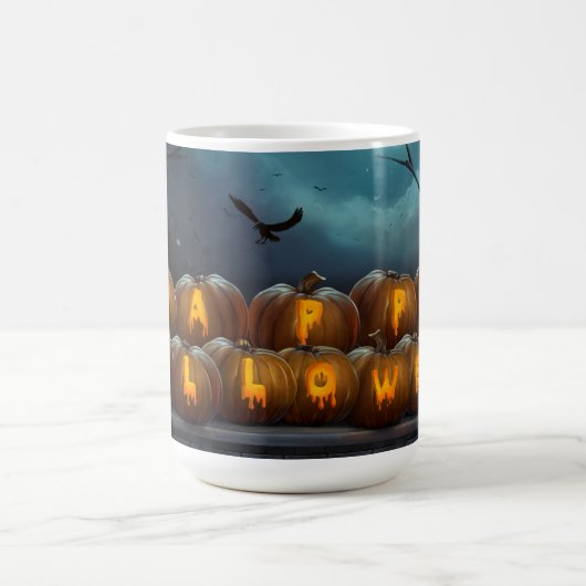 Mug d'Halloween/Citrouilles (Centre)