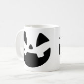 Mug d'Halloween éffrayant Jack-o'lanterne (Devant gauche)