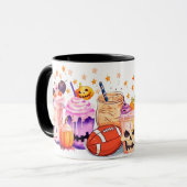 Mug d'Halloween éffrayant pour la famille de fans  (Devant gauche)