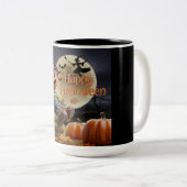 Mug d'Halloween Jack-o-Lantern (Devant droit)
