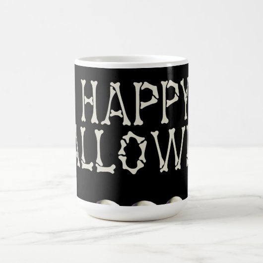Mug d'Halloween/Typographie (Centre)