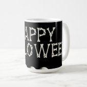 Mug d'Halloween/Typographie (Devant droit)