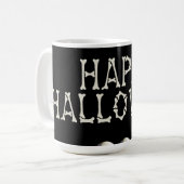 Mug d'Halloween/Typographie (Devant gauche)