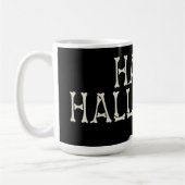 Mug d'Halloween/Typographie (Gauche)