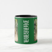 Mug Dharma sur un café (Centre)