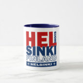 Mug d'Helsinki - choisir style et couleur (Centre)