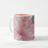 Mug d'hibiscus rose hawaïen (Devant gauche)