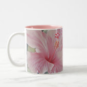 Mug d'hibiscus rose hawaïen (Gauche)