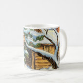 Mug d'hiver de l'écureuil festif (Devant droit)