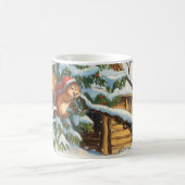 Mug d'hiver de l'écureuil festif (Centre)