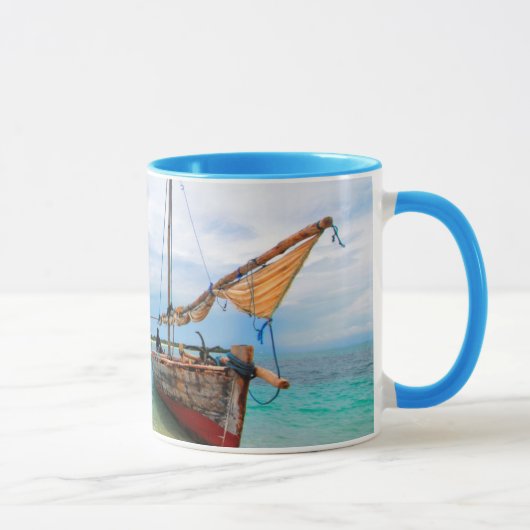 Mug Dhow traditionnel, Zanzibar, Tanzanie (Droite)