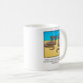 Mug d'Humour de serpent drôle (Devant droit)