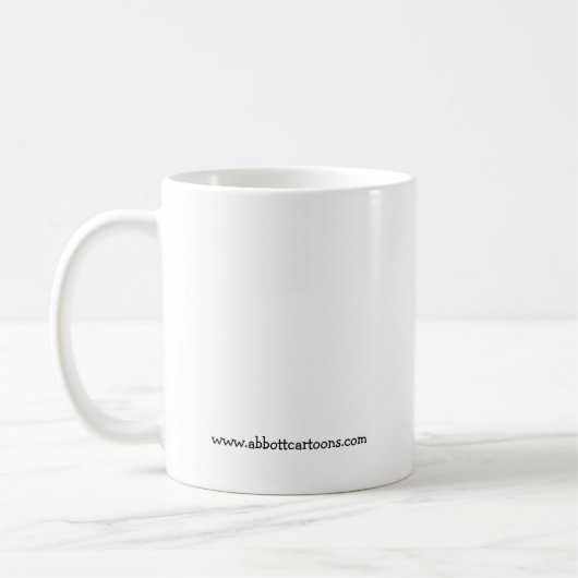Mug d'Humour de serpent drôle (Gauche)