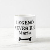 Mug Dia De Los Muerto, Fête mexicaine de l'infirmière  (Centre)