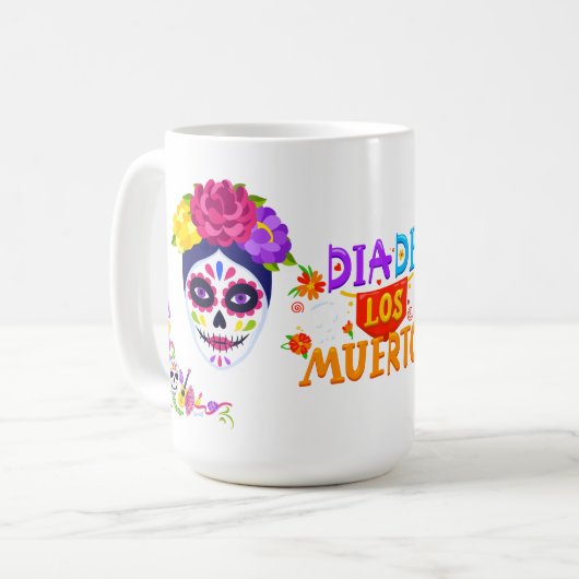 Mug Dia De Los Muertos (Devant gauche)