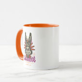 Mug Día De Los Muertos BUGS BUNNY™ Floral (Devant gauche)