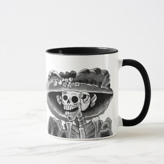 Mug Dia De Los Muertos Calavera Catrina (Droite)
