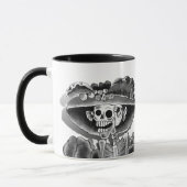 Mug Dia De Los Muertos Calavera Catrina (Gauche)
