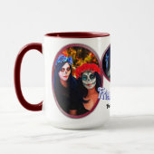 Mug Dia de Los Muertos Catrinas Amis Forever 1718 (Gauche)