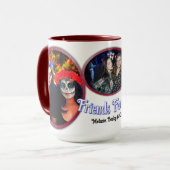 Mug Dia de Los Muertos Catrinas Amis Forever 1718 (Devant gauche)