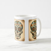 Mug Dia de los Muertos Tarot (Devant droit)