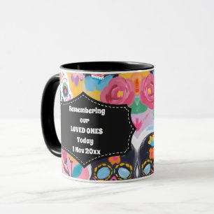 Mug Dia de Muertos Crânes à sucre