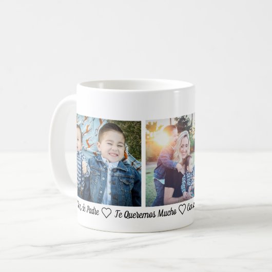 Mug Día de Padre de Feliz (Devant gauche)