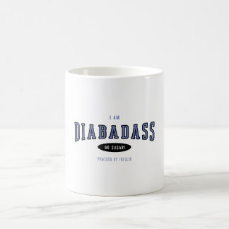 Mug Diabadass drôle Diabète