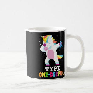 Mug Diabète amusant Type 1 Diabète T1d Type Un derful