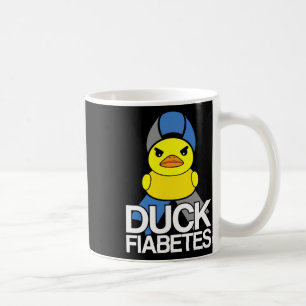 Mug Diabète de type 1 T1d Canard Fiabète pour la sensi
