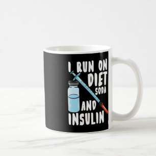 Mug Diabète Diète Soda Et Insuline Diabétique