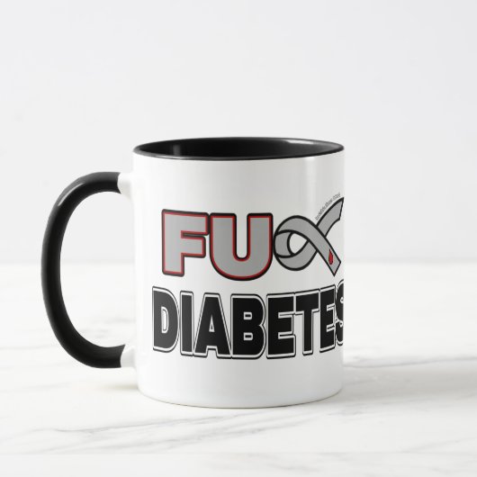 Mug Diabète FU (Gauche)