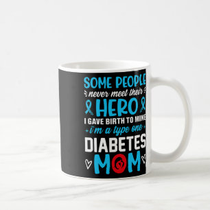 Mug Diabète Type 1 Survivant Maman - Femmes T1 Diabète