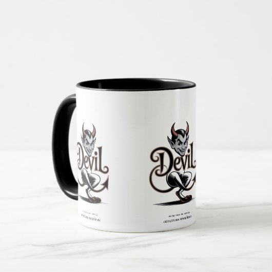 Mug Diable (Devant gauche)