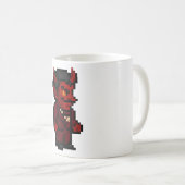 Mug Diable 8-bit (Devant droit)