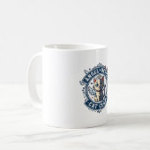 Mug Diable Ange Chat Idée Cadeau pour Maman Chat - Dia (Devant gauche)