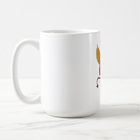 Mug Diable avec trident (Gauche)