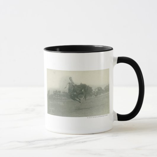 Mug Diable de vol d'équitation de Lee Caldwell (Droite)