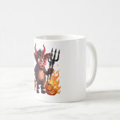 Mug Diable Vache mal (Devant droit)